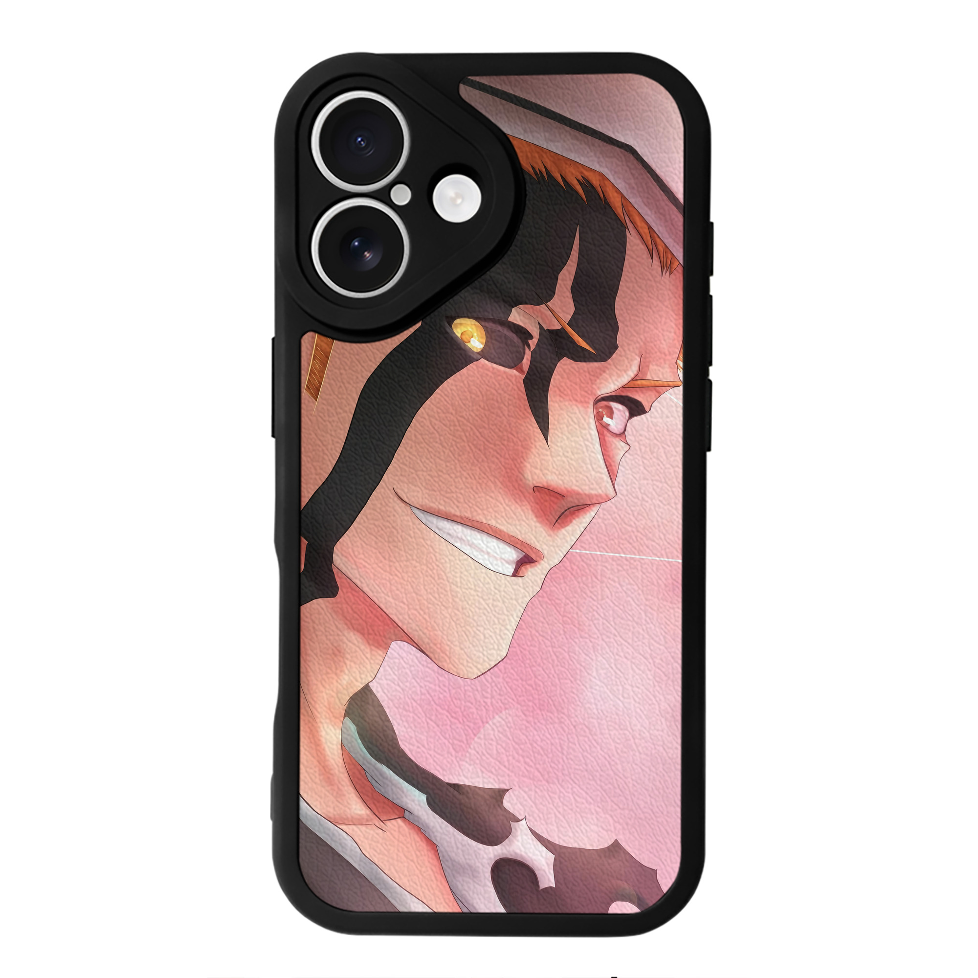 （画像用） ブリーチ BLEACH 【iPhone 16シリーズ対応】シリコンスマホケース（レザー調） 材質：シリコン